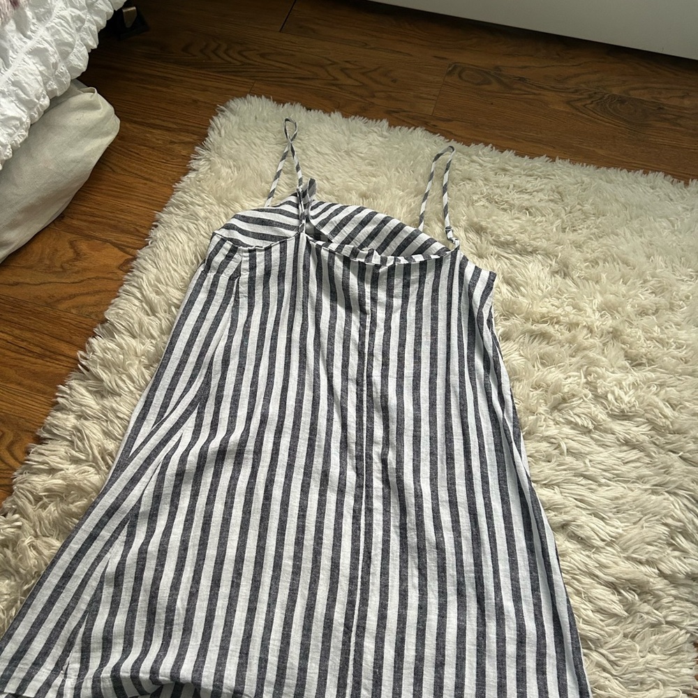 Mini striped dress